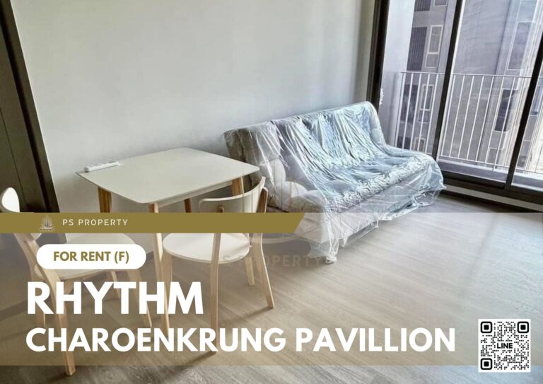 PS25364 – Condo Near BTS Saphan Taksin Station For Rent , One bedroom unit at RHYTHM CHAROENKRUNG PAVILLION