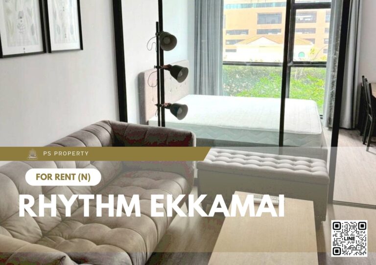 PS73911 – Condo Near BTS Ekkamai Station For Rent , One bedroom unit at Rhythm Ekkamai