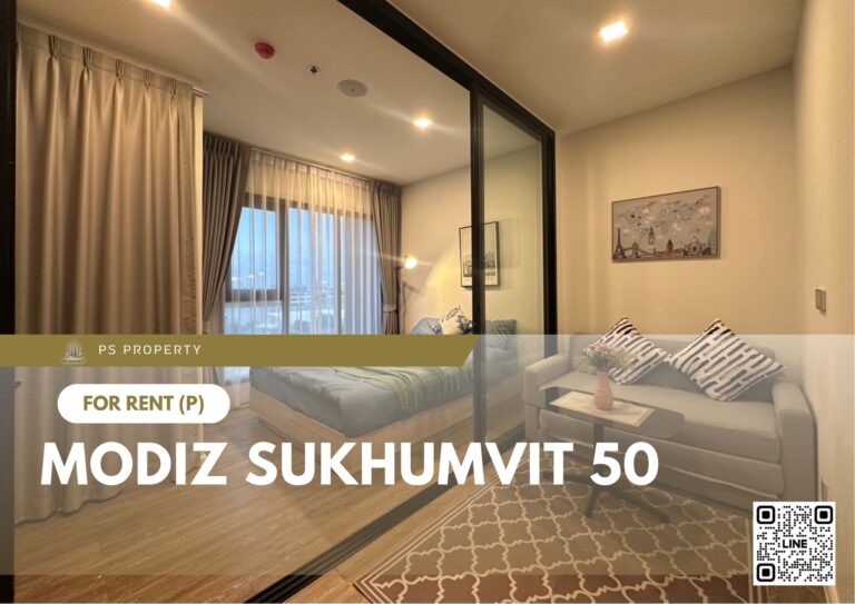 PS80687 – Condo Near BTS On Nut Station For Rent , One bedroom unit at MODIZ Sukhumvit 50