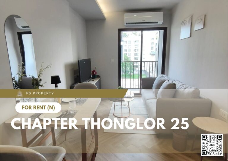 PS80925 – Condo Near BTS Thong Lo Station For Rent , One bedroom unit at Chapter Thonglor 25