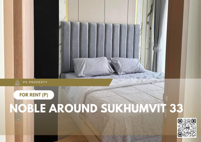 PS80900 – Condo Near BTS Phrom Phong Station For Rent , Two bedroom unit at Noble Around Sukhumvit 33