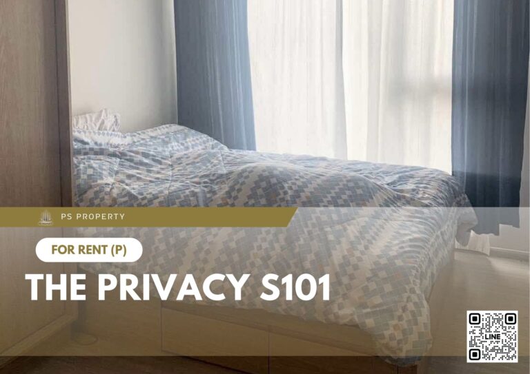 PS80908 – Condo Near BTS Punnawithi Station For Rent , One bedroom unit at THE PRIVACY S101