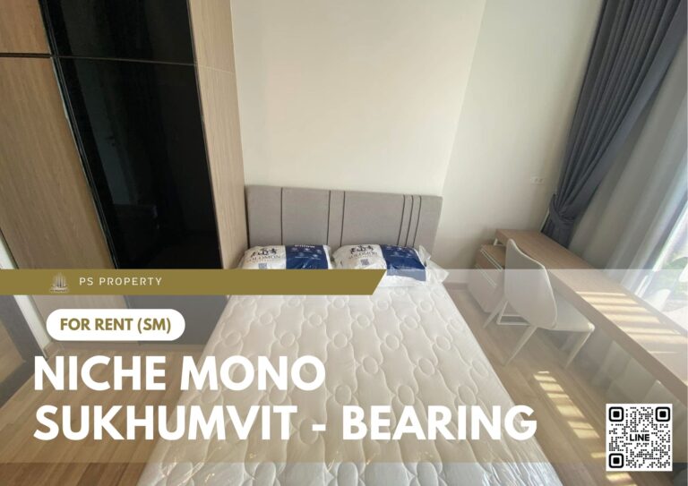 PS80727 – Condo Near BTS Bearing station For Rent , One bedroom unit at Niche Mono Sukhumvit – Bearing