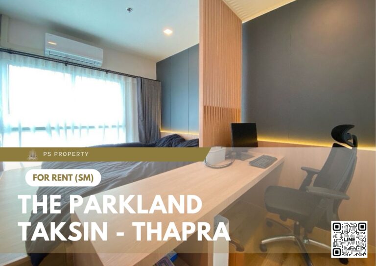 PS80970 – Condo Near BTS Talat Phlu Station For Rent , One bedroom unit at The Parkland Taksin – Thapra