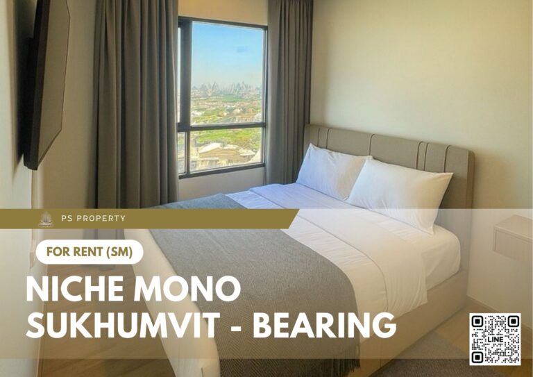 PS81193 – Condo Near BTS Bearing station For Rent , Two bedroom unit at Niche Mono Sukhumvit – Bearing
