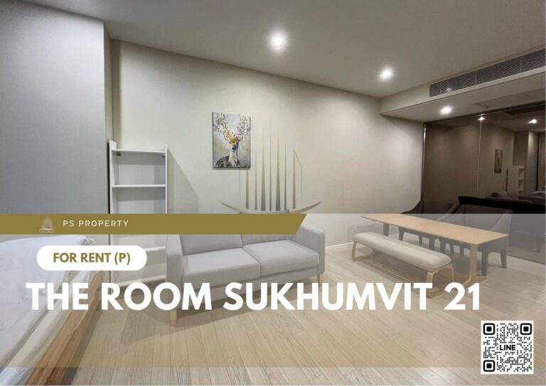 PS32418 – Condo Near BTS Asok Station For Rent , One bedroom unit at The Room Sukhumvit 21