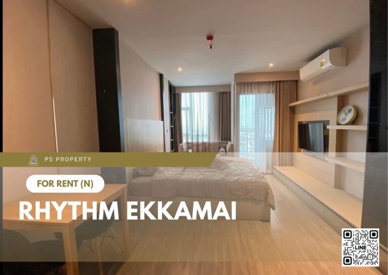 PS11549 – Condo Near BTS Ekkamai Station For Rent , One bedroom unit at Rhythm Ekkamai