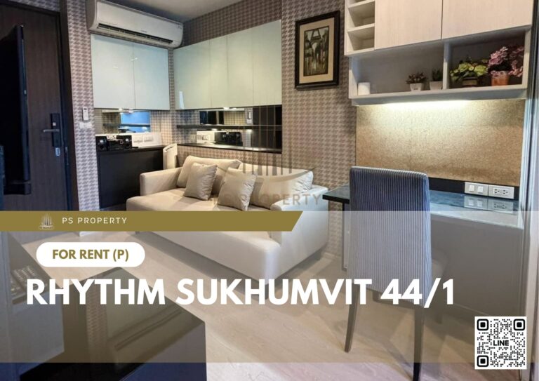 PS35293 – Condo Near BTS Phra Khanong Station For Rent , One bedroom unit at Rhythm Sukhumvit 44/1