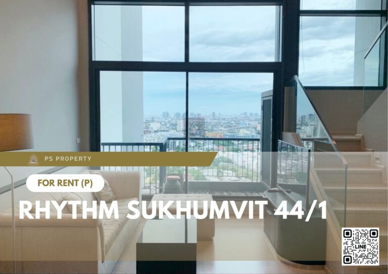 PS81283 – Condo Near BTS Phra Khanong Station For Rent , One bedroom unit at Rhythm Sukhumvit 44/1