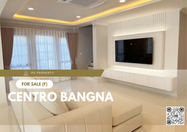 House Near MRT Si Dan Station For Sale , at Centro Bangna