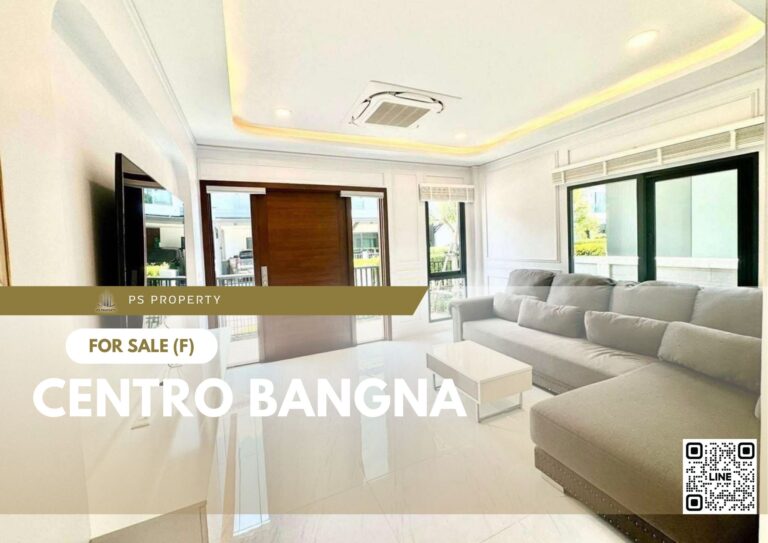 PS81163 – House Near MRT Si Dan Station For Sale , at Centro Bangna