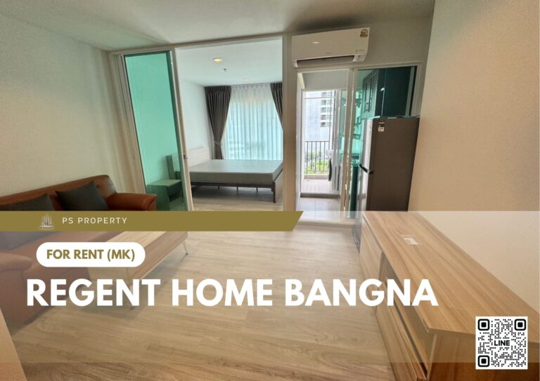 PS81477 – Condo Near BTS Bang na Station For Rent , One bedroom unit at Regent home bangna