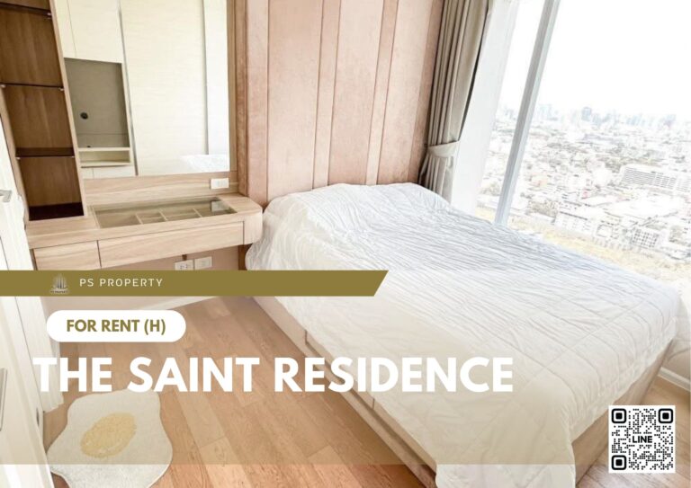 PS81445 – Condo Near MRT PhahonYothin Station For Rent , One bedroom unit at The Saint Residences