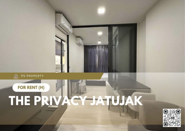 PS81647 – Condo Near MRT Phahon Yothin station For Rent , One bedroom unit at The Privacy Jatujak