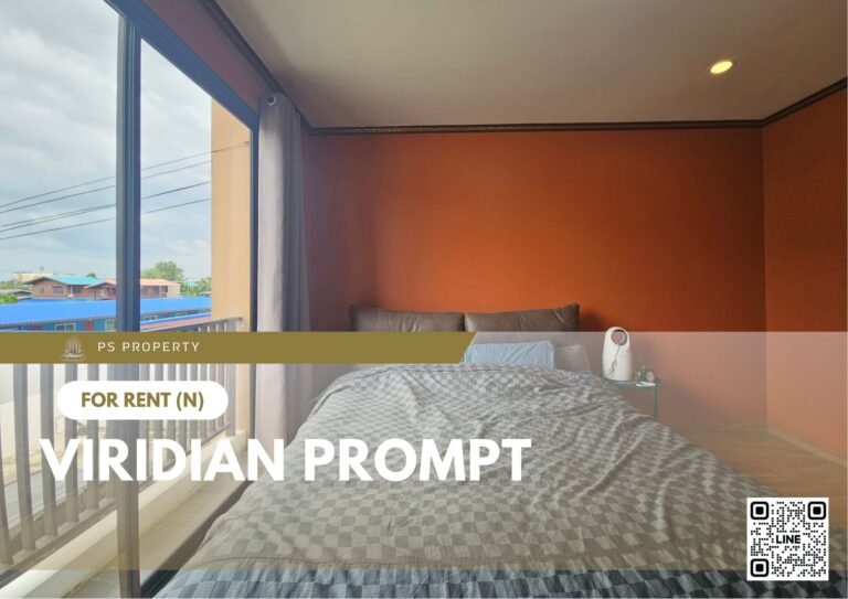 PS79696 – House Near MRT Khlong Bang Phai Station For Rent , at Viridian Prompt