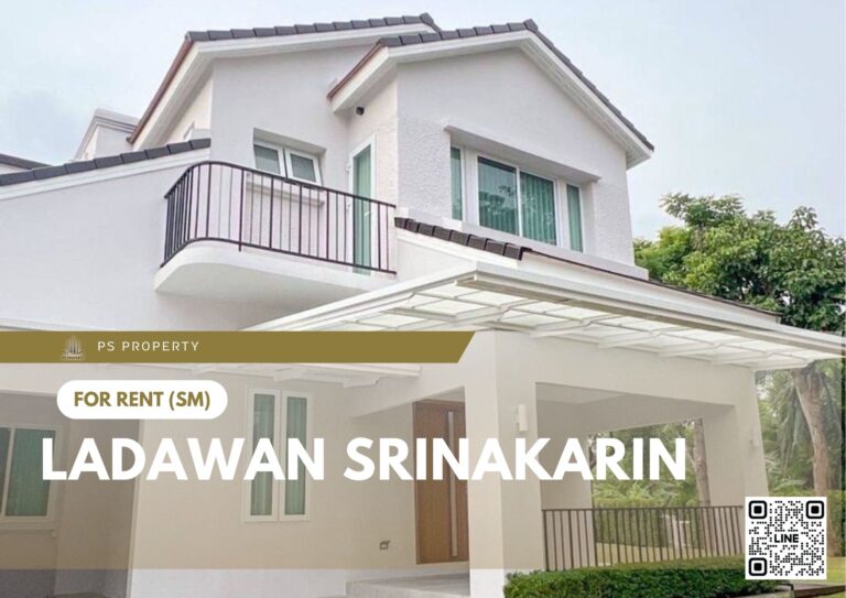 PS81854 -House Near MRT Si Bearing Station For Rent , at Ladawan Srinakarin