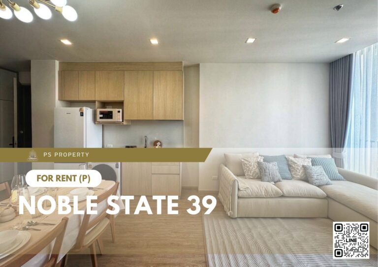 PS73124 – Condo Near BTS Phrom Phong Station For Rent , Two bedroom unit at NOBLE STATE 39