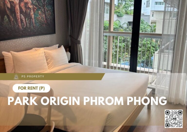 PS68546 – Condo Near BTS Phrom Phong Station For Rent , One bedroom unit at PARK ORIGIN PHROM PHONG