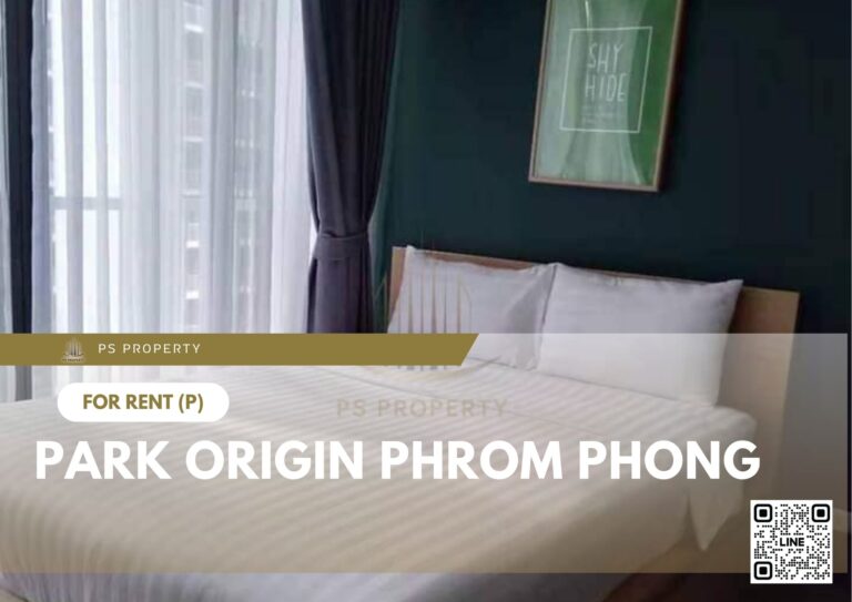 PS17668 – Condo Near BTS Phrom Phong Station For Rent , One bedroom unit at PARK ORIGIN PHROM PHONG