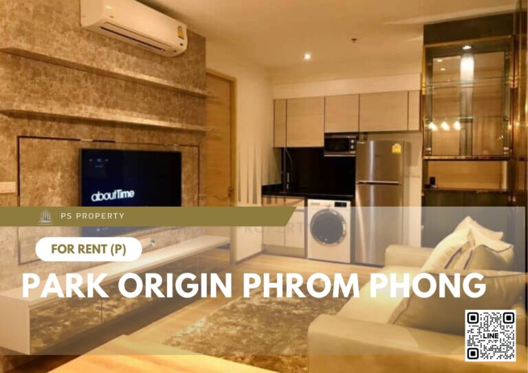 PS17504 – Condo Near BTS Phrom Phong Station For Rent , One bedroom unit at PARK ORIGIN PHROM PHONG