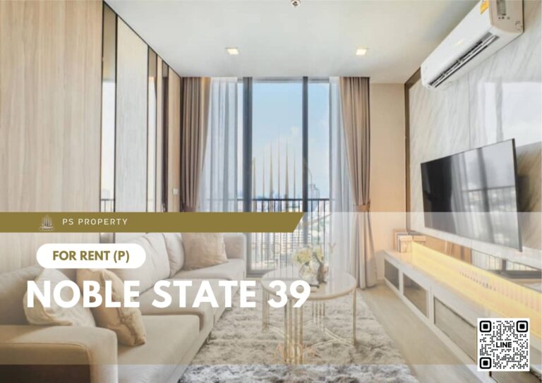 PS27862 – Condo Near BTS Phrom Phong Station For Rent , Two bedroom unit at NOBLE STATE 39