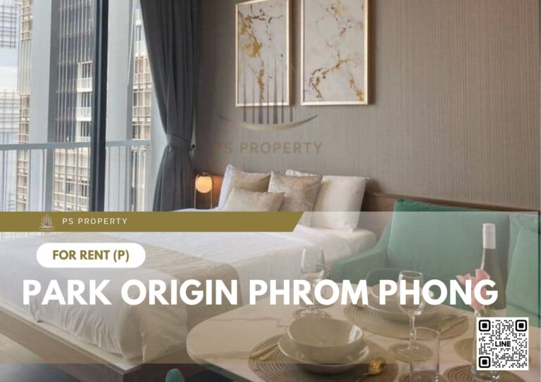PS12696 – Condo Near BTS Phrom Phong Station For Rent , One bedroom unit at PARK ORIGIN PHROM PHONG