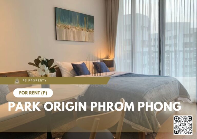 PS12684 – Condo Near BTS Phrom Phong Station For Rent , One bedroom unit at PARK ORIGIN PHROM PHONG
