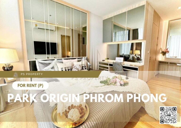 PS17667 – Condo Near BTS Phrom Phong Station For Rent , Two bedroom unit at PARK ORIGIN PHROM PHONG