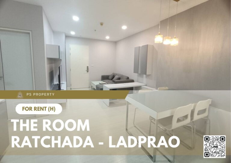 PS74081 – Condo Near MRT Lat Phrao Station For Rent , Two bedroom unit at The Room Ratchada – Ladprao