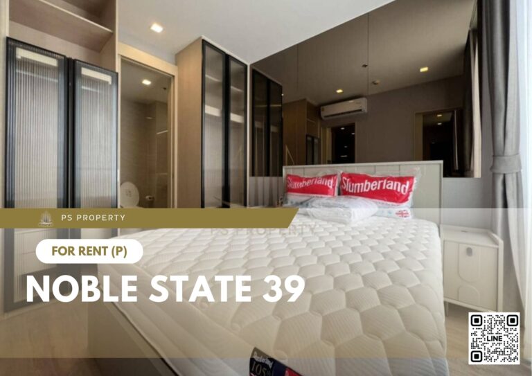 PS30498 – Condo Near BTS Phrom Phong Station For Rent , One bedroom unit at NOBLE STATE 39