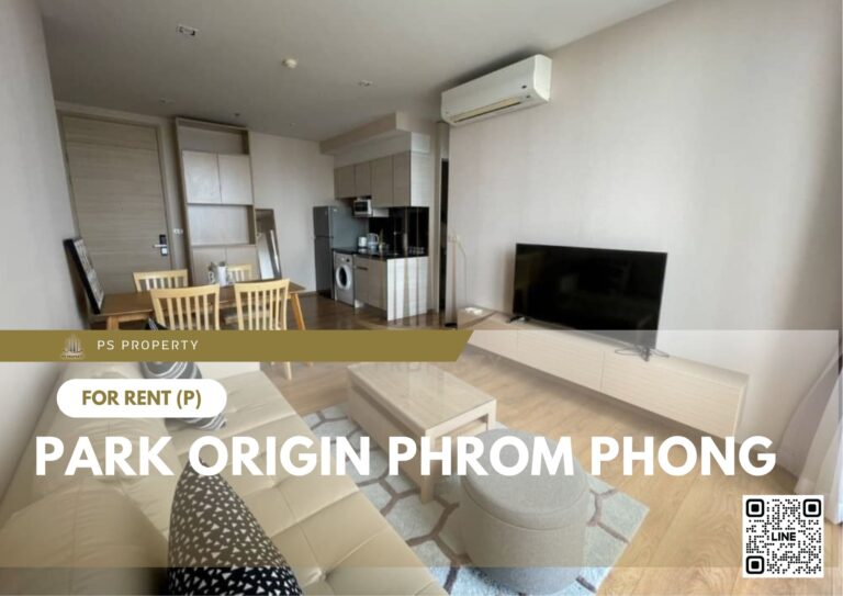 PS45747 – Condo Near BTS Phrom Phong Station For Rent , Two bedroom unit at PARK ORIGIN PHROM PHONG