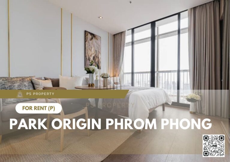 PS52324 – Condo Near BTS Phrom Phong Station For Rent , One bedroom unit at PARK ORIGIN PHROM PHONG