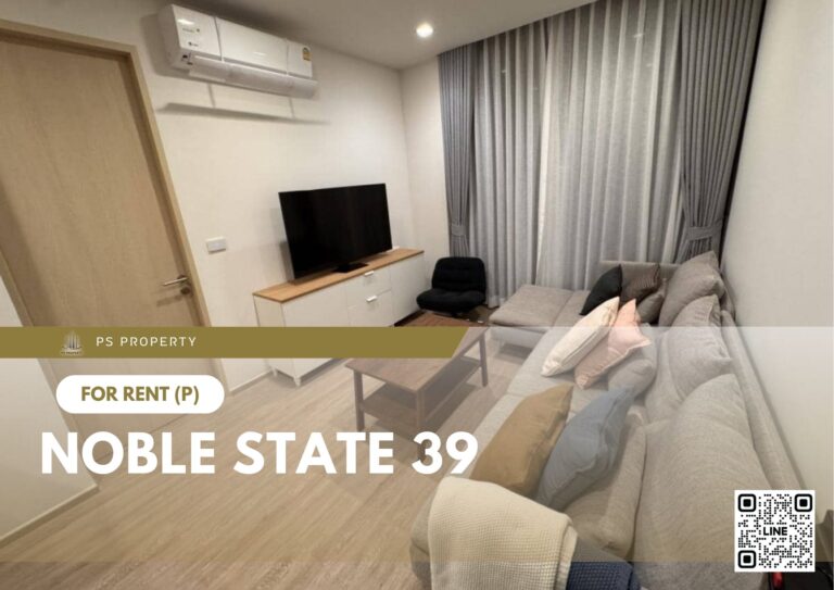 PS64239 – Condo Near BTS Phrom Phong Station For Rent , Two bedroom unit at NOBLE STATE 39