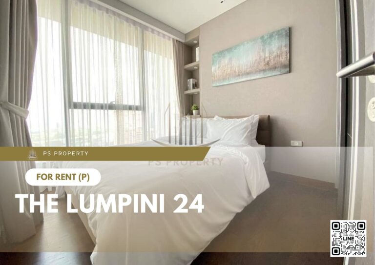 PS45790 – Condo Near BTS Phrom Phong Station For Rent , One bedroom unit at The Lumpini 24