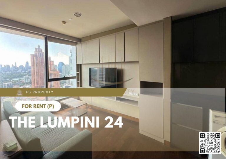PS30056 – Condo Near BTS Phrom Phong Station For Rent , One bedroom unit at The Lumpini 24