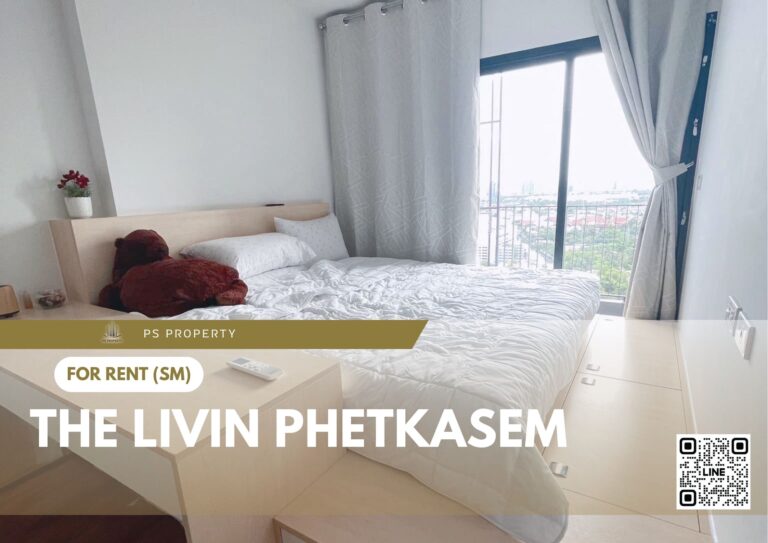 PS82405 – Condo Near MRT Phasi Charoen Station For Rent , One bedroom unit at The LIVIN Phetkasem