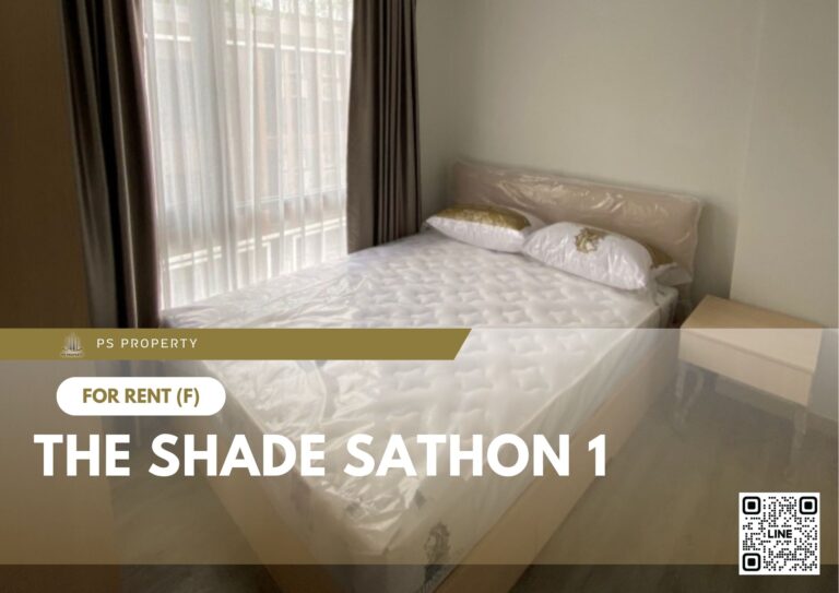 PS85205 – Condo Near MRT Lumphini Station For Rent , One bedroom unit at THE SHADE SATHON 1