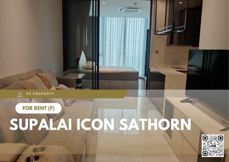 PS85310 – Condo Near BTS Chong Nonsi Station For Rent , One bedroom unit at Supalai ICON Sathorn
