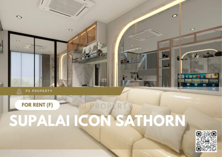 PS38844 – Condo Near BTS Chong Nonsi Station For Rent , One bedroom unit at Supalai ICON Sathorn