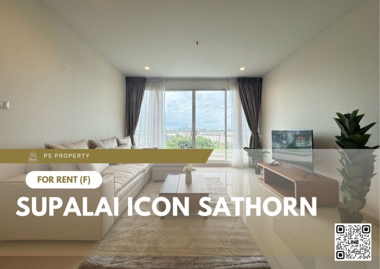 PS85333 – Condo Near BTS Saint Louis Station For Rent , Two bedroom unit at Supalai Riva Grande