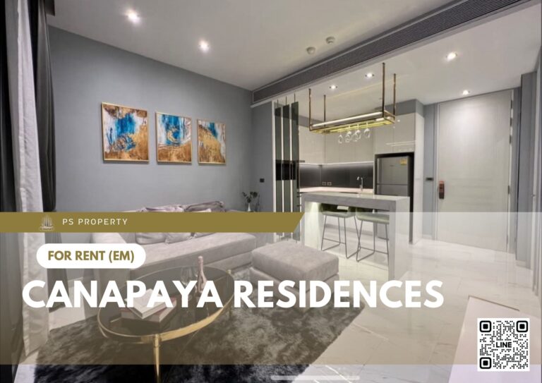 PS85343 – Condo Near BTS Surasak Station For Rent , One bedroom unit at Canapaya Residences