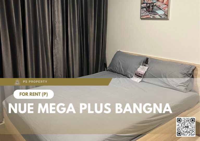 PS87223 – Condo Near BTS Bang na Station For Rent , One bedroom unit at Nue Mega Plus Bangna
