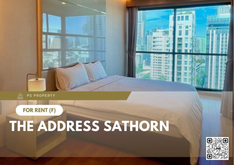 PS78114 – Condo Near BTS Surasak Station For Rent , One bedroom unit at The Address Sathorn