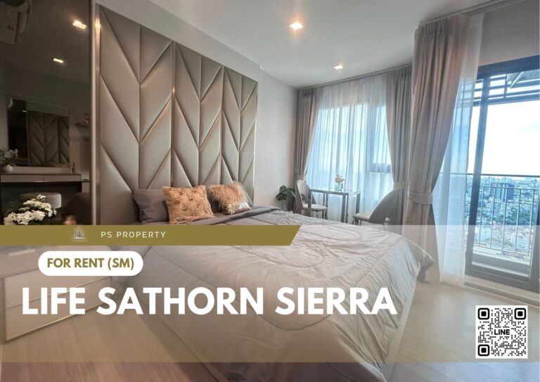 PS82543 – Condo Near BTS Talat Phlu Station For Rent , One bedroom unit at Life Sathorn Sierra