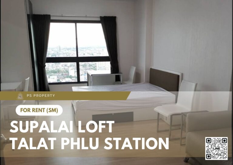 PS83847 – Condo Near BTS Talat Phlu Station For Rent , One bedroom unit at Supalai Loft Talat Phlu Station