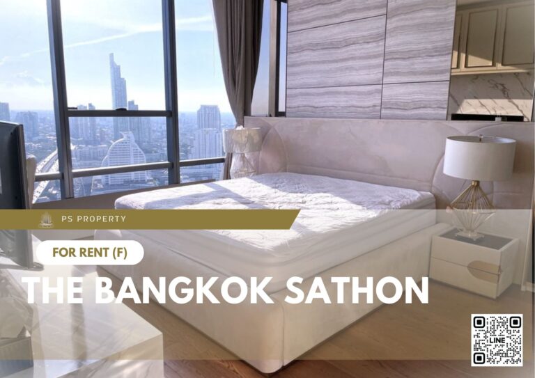 PS83945 – Condo Near BTS Surasak Station For Sale , One bedroom unit at The Bangkok Sathon