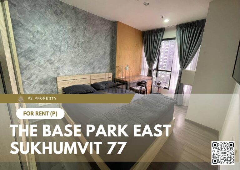 PS35451 – Condo Near BTS Phra Khanong Station For Rent , Two bedroom unit at The Base Park East Sukhumvit 77