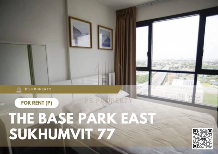 PS9689 – Condo Near BTS Phra Khanong Station For Rent , One bedroom unit at The Base Park East Sukhumvit 77