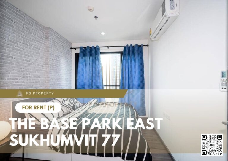 PS8610 – Condo Near BTS Phra Khanong Station For Rent , One bedroom unit at The Base Park East Sukhumvit 77