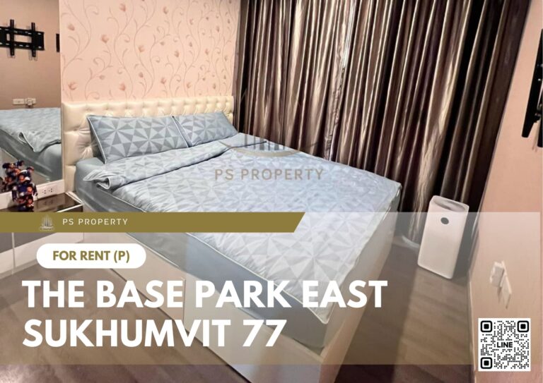 PS13413 – Condo Near BTS Phra Khanong Station For Rent , One bedroom unit at The Base Park East Sukhumvit 77